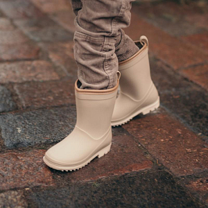 Сапоги резиновые Mrs. Ertha "Taupe", макиато